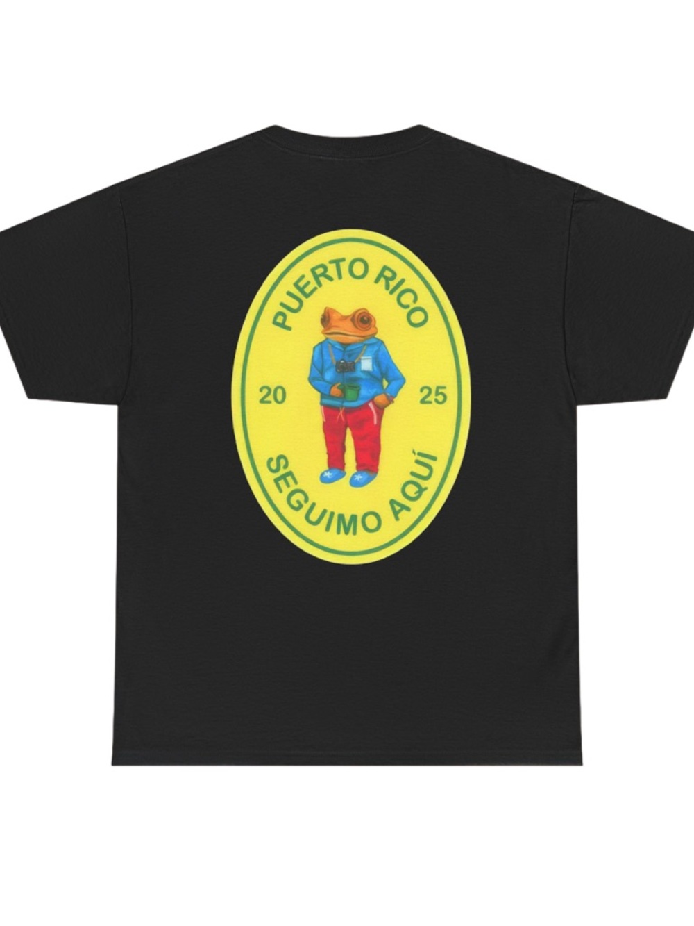 Bad Bunny Dtmf Merch Sapo Concho Black T-Shirt Size Small